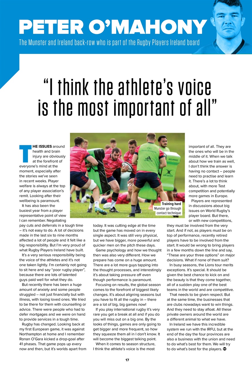 Rugby World Preview Pages