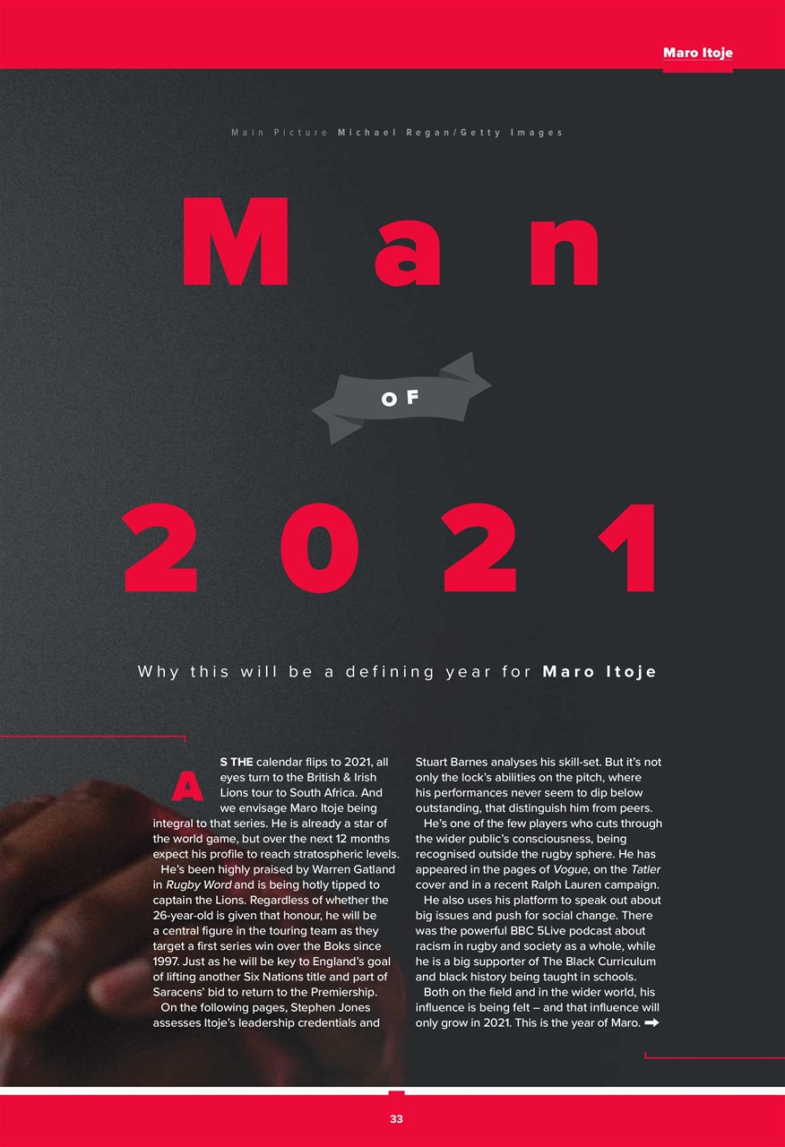 Rugby World Preview Pages