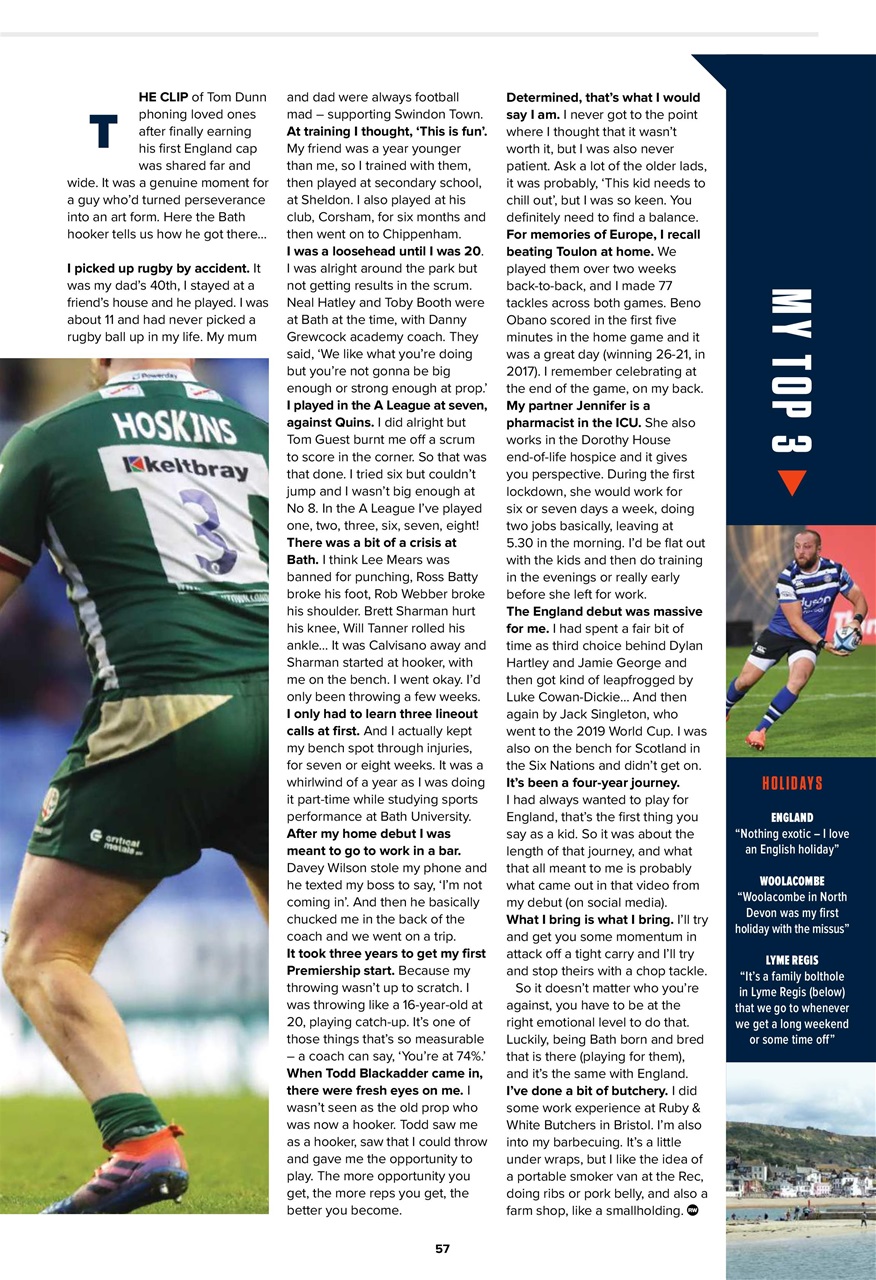 Rugby World Preview Pages