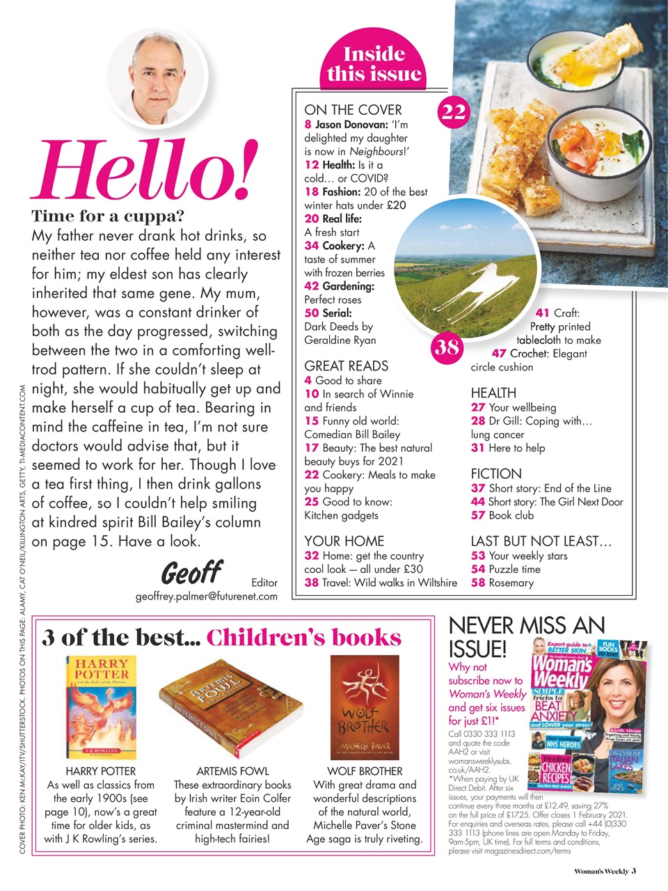 Woman's Weekly Preview Pages