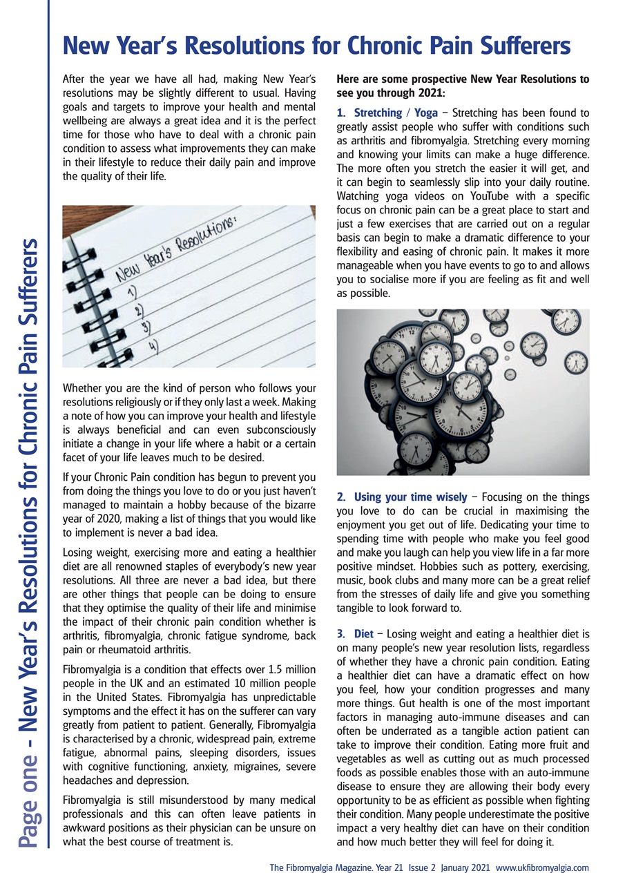 Fibromyalgia Magazine Preview Pages