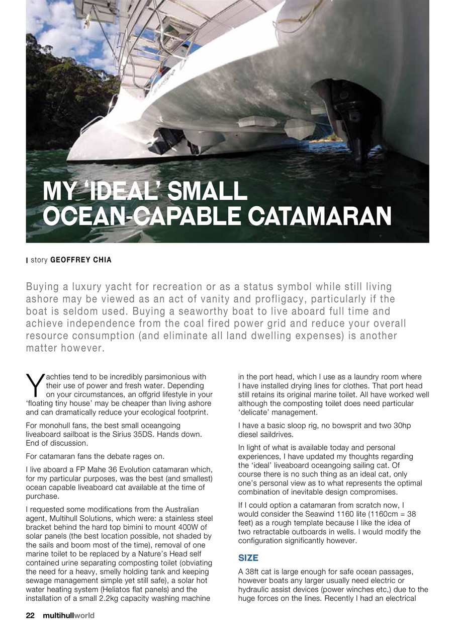 Multihull World Preview Pages