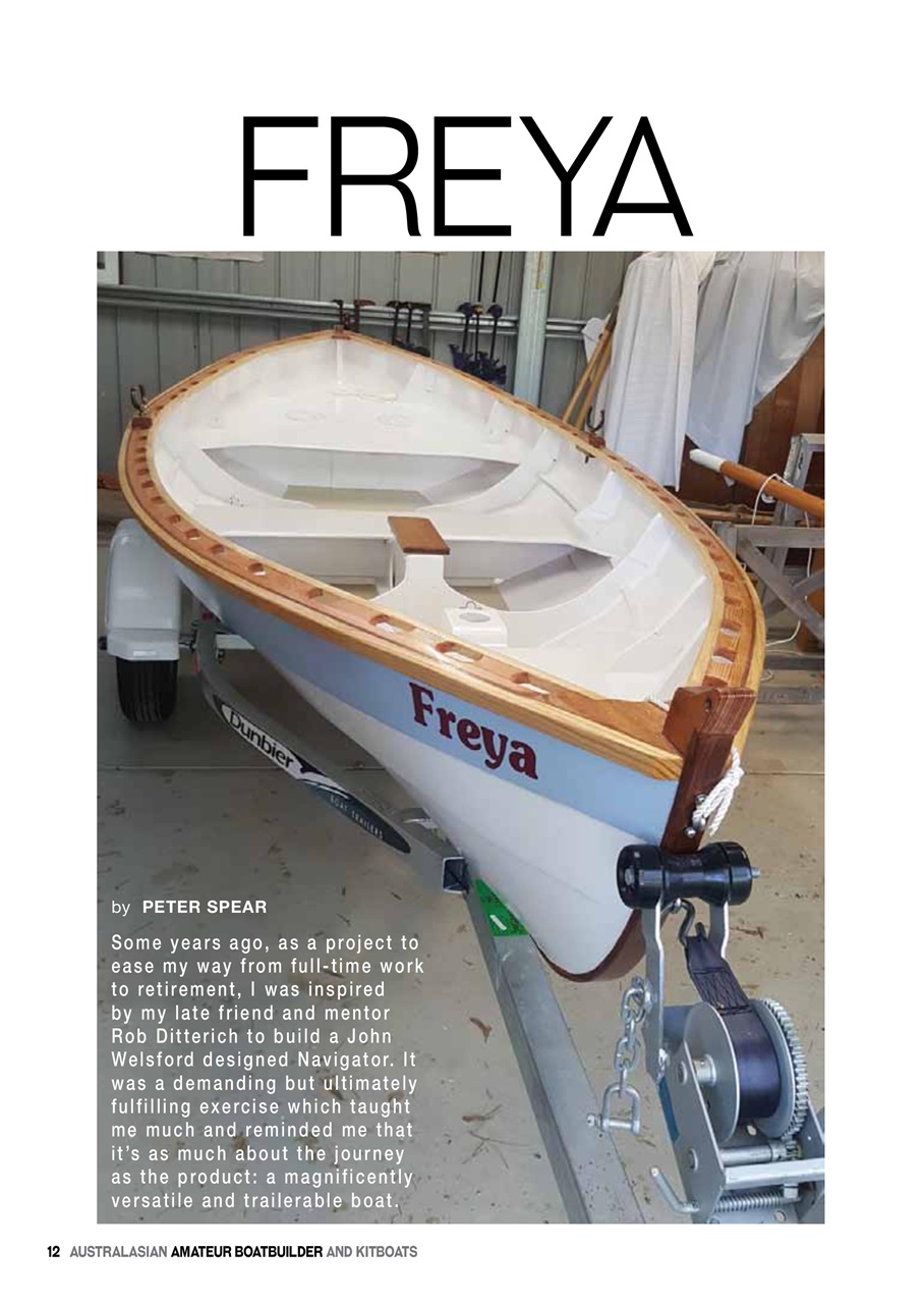 Australian Amateur Boat Builder Preview Pages