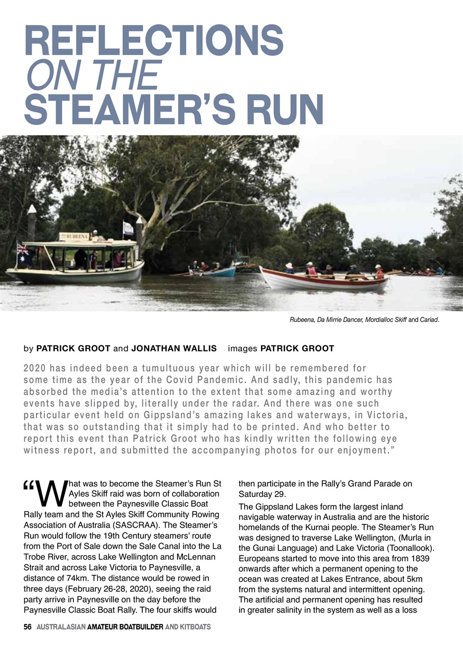 Australian Amateur Boat Builder Preview Pages
