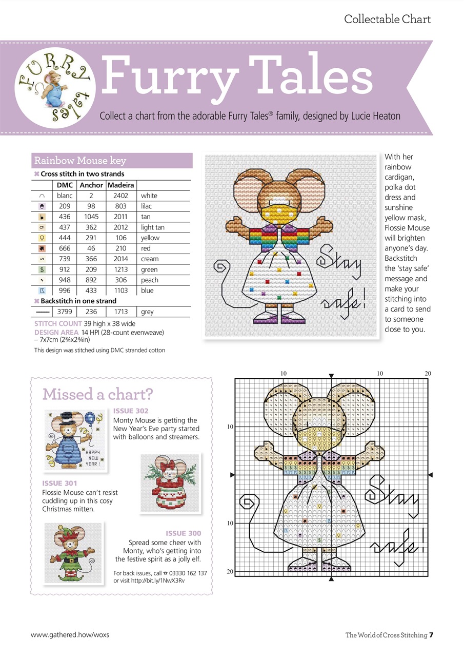 The World of Cross Stitching Preview Pages