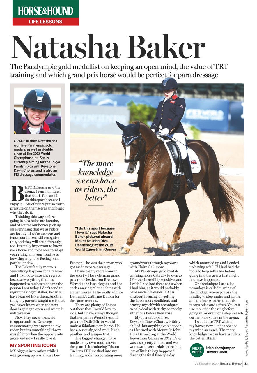 Horse & Hound Preview Pages