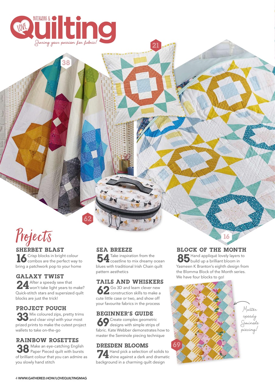 Love Patchwork & Quilting Preview Pages