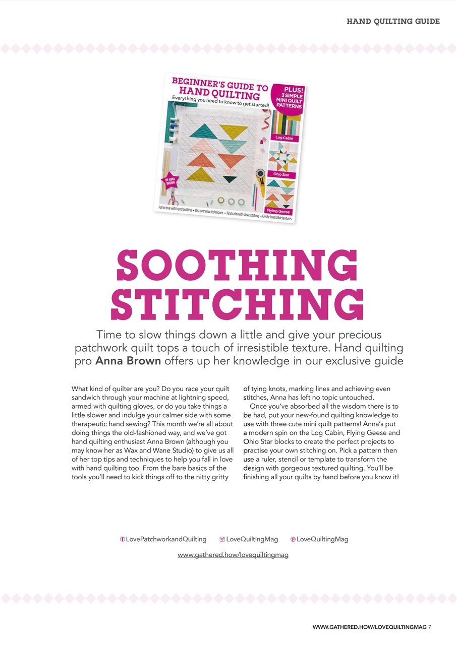Love Patchwork & Quilting Preview Pages