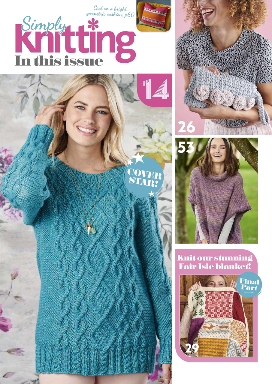 Simply Knitting Preview Pages