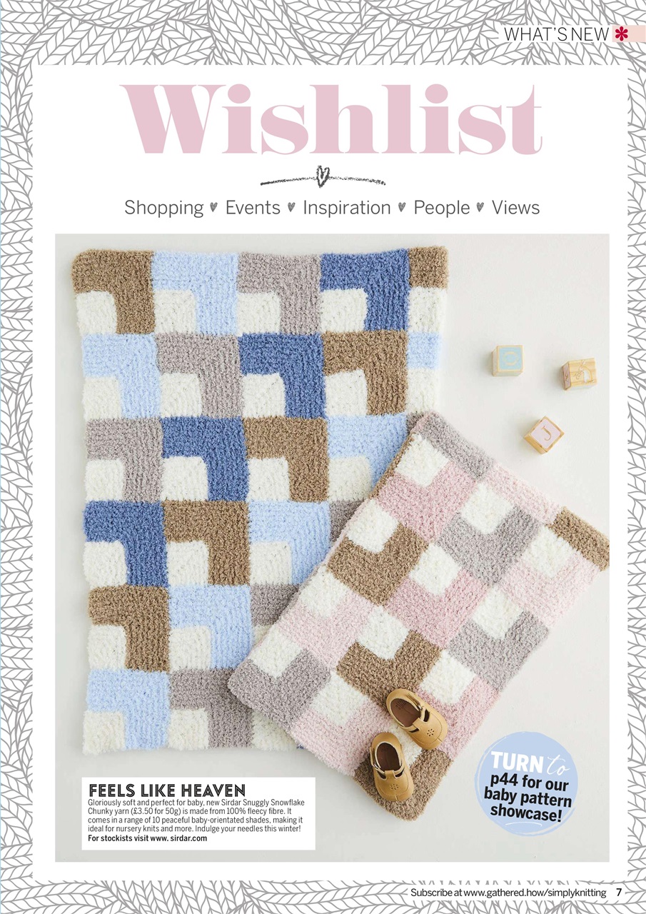 Simply Knitting Preview Pages