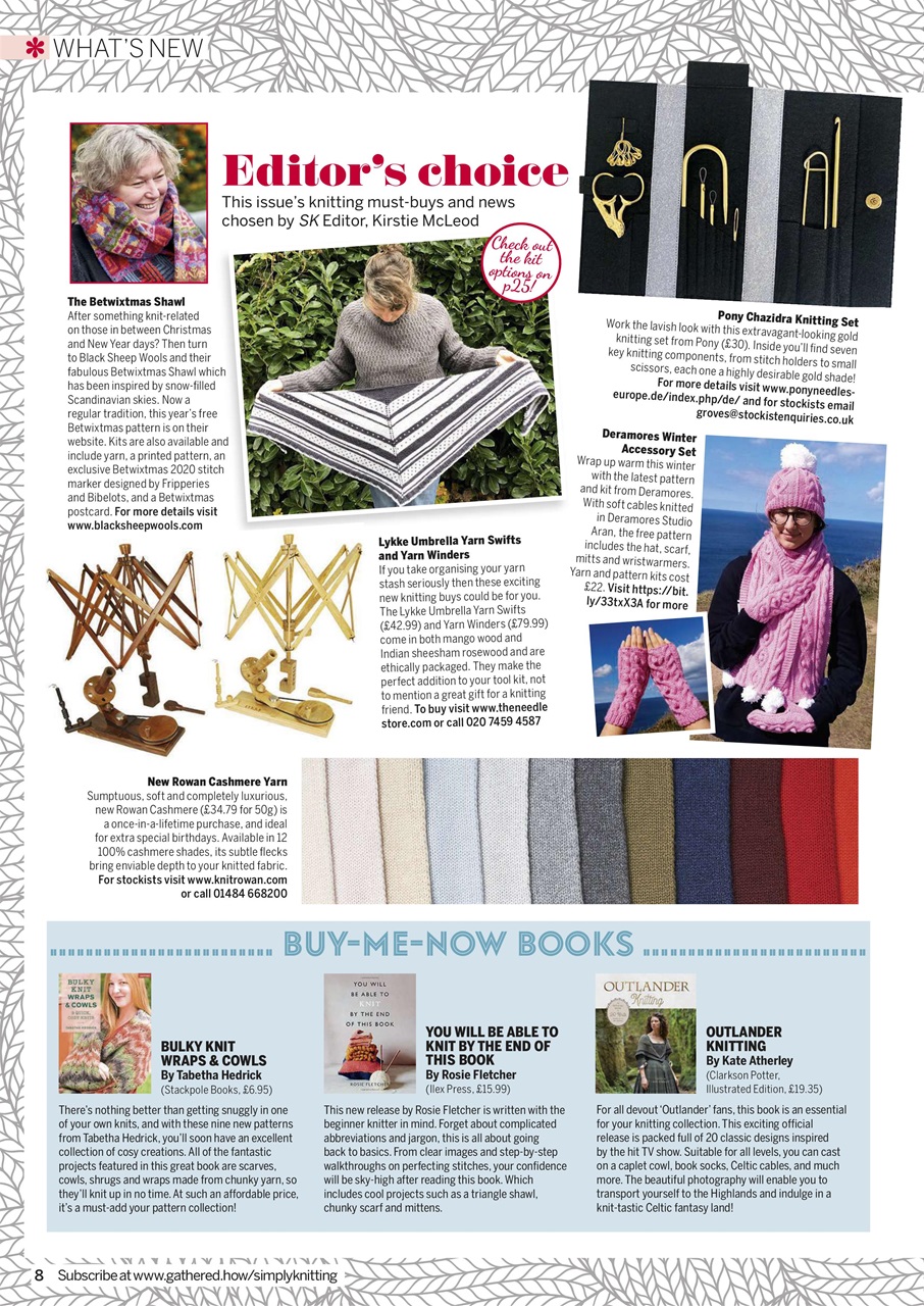 Simply Knitting Preview Pages