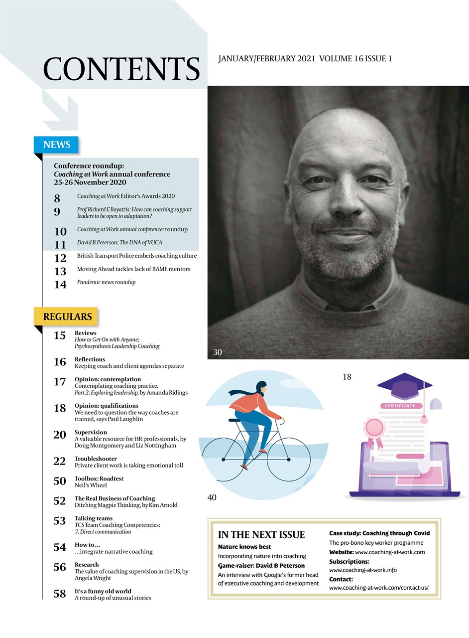 Coaching at Work Preview Pages