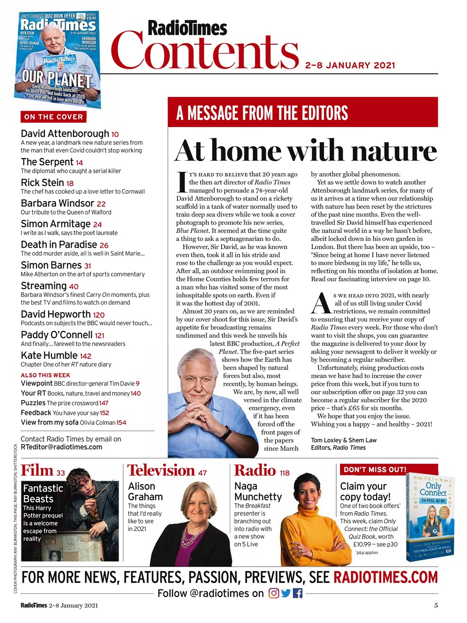 Radio Times Preview Pages