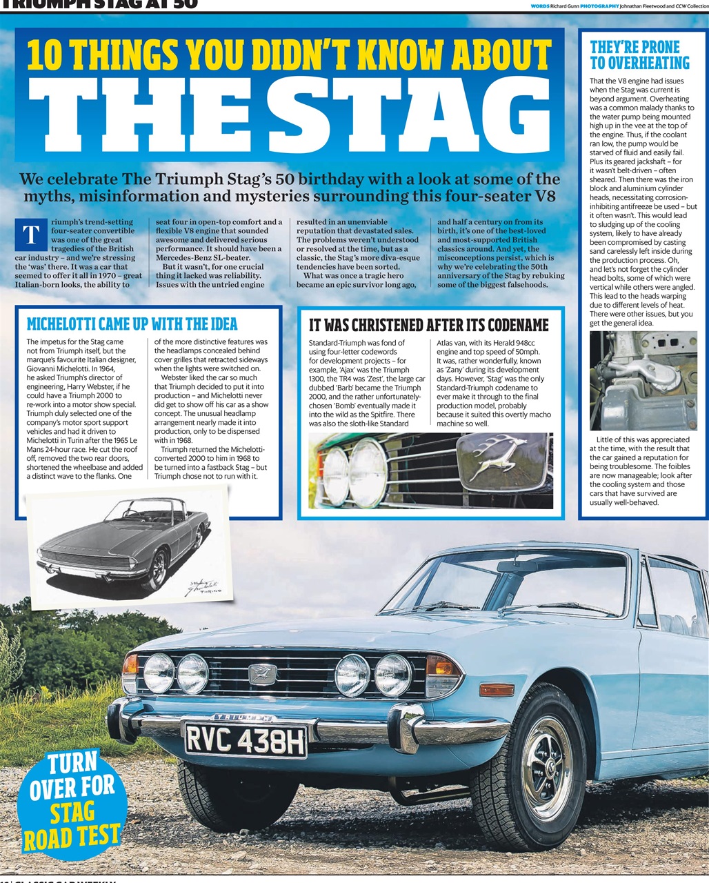 Classic Car Weekly Preview Pages