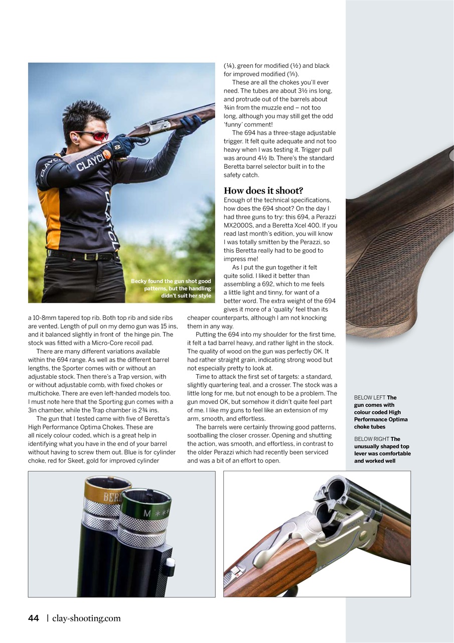 Clay Shooting Preview Pages