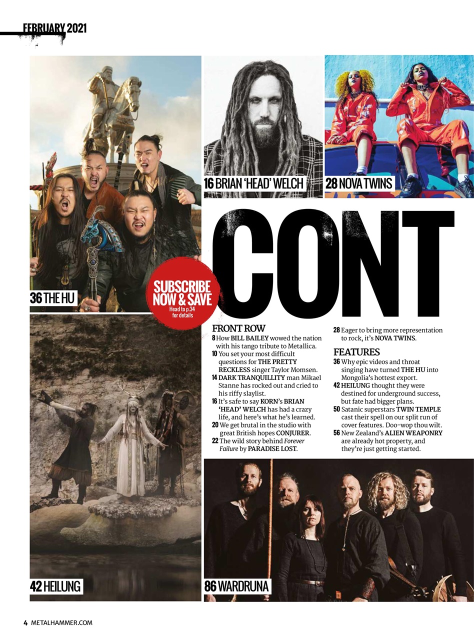 Metal Hammer Preview Pages