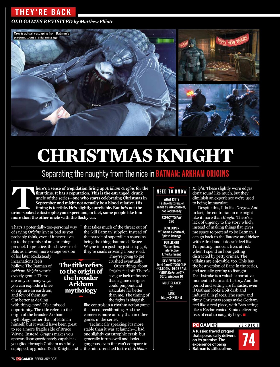 PC Gamer (US Edition) Preview Pages