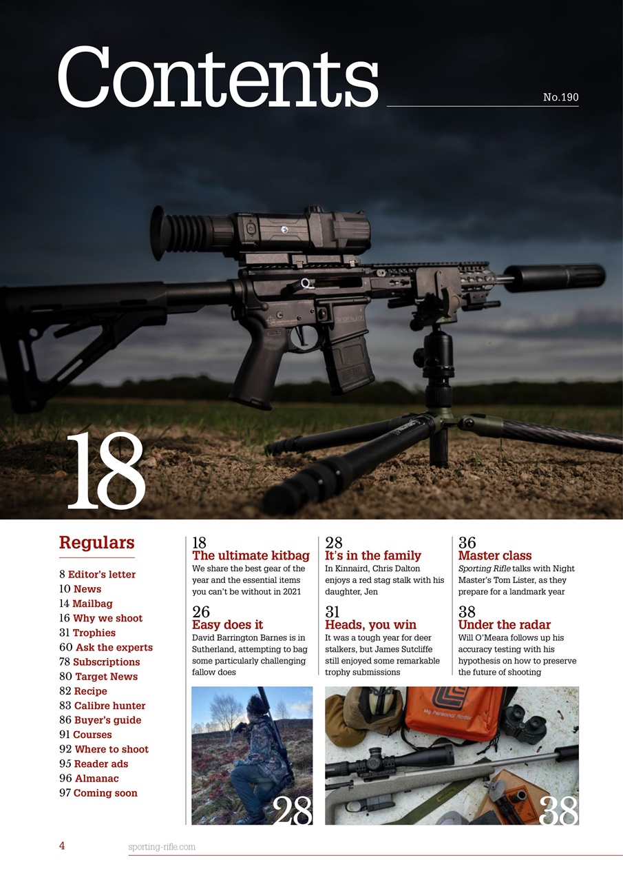 Sporting Rifle Preview Pages