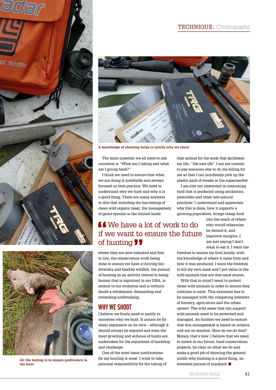 Sporting Rifle Preview Pages