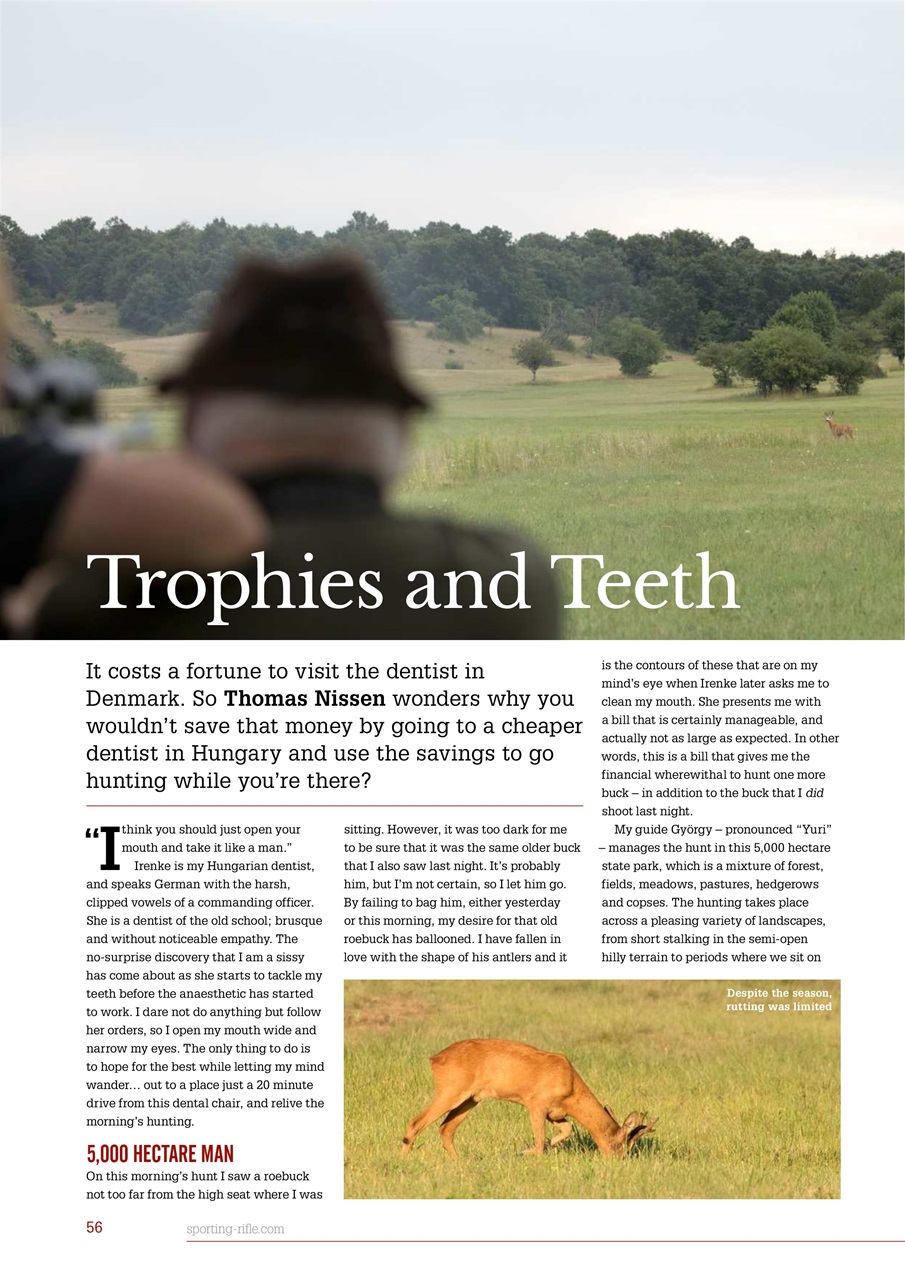 Sporting Rifle Preview Pages