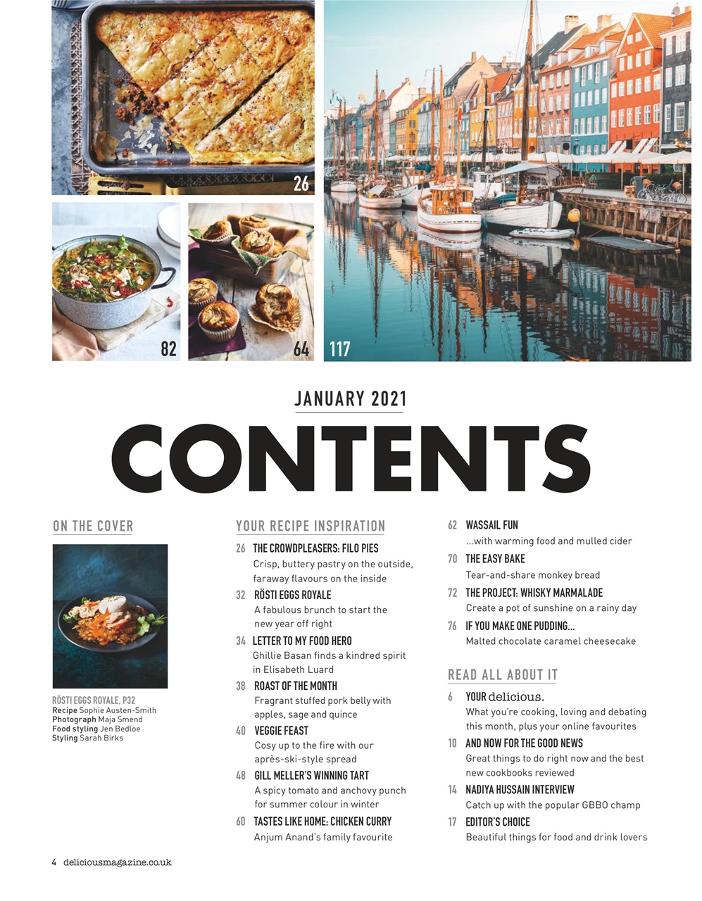 delicious. Magazine Preview Pages