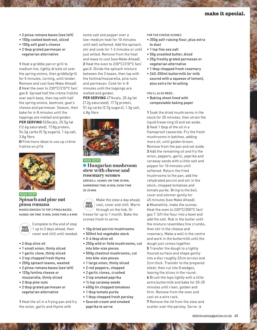 delicious. Magazine Preview Pages