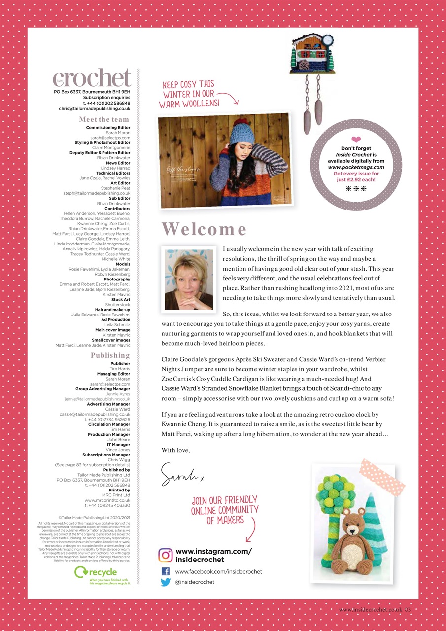 Inside Crochet Preview Pages