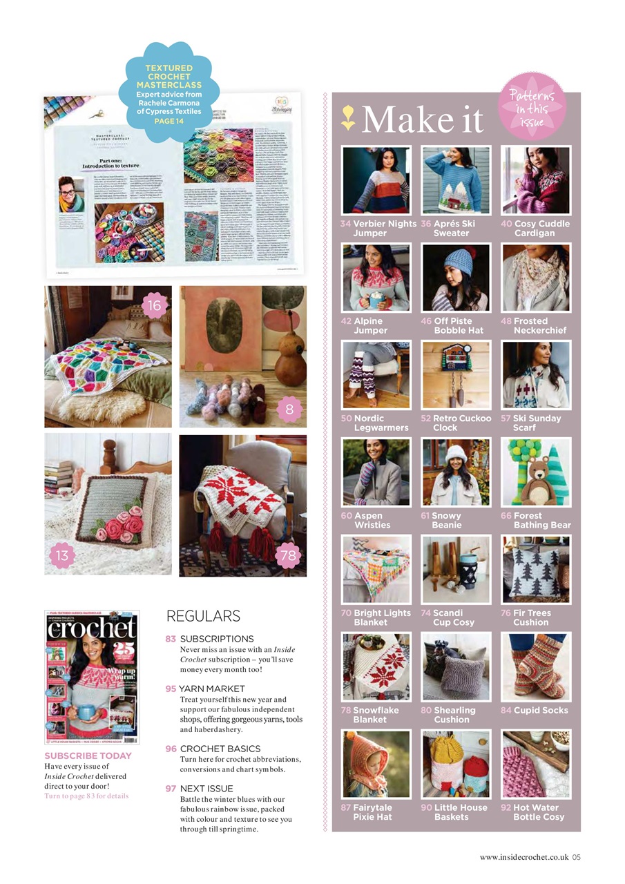 Inside Crochet Preview Pages