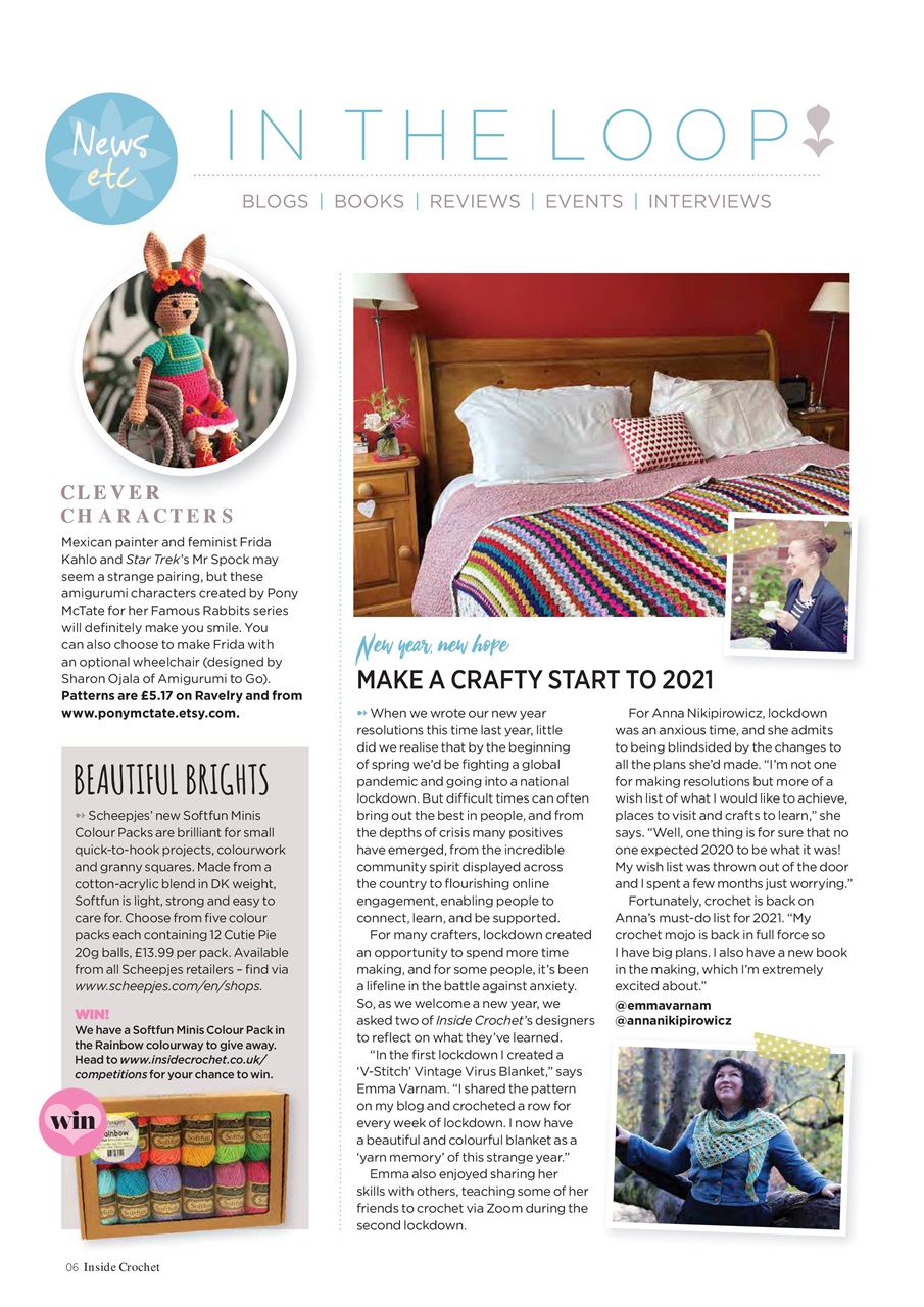 Inside Crochet Preview Pages