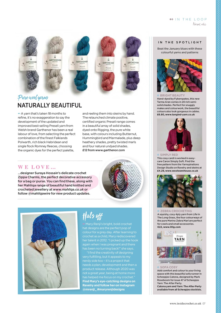 Inside Crochet Preview Pages