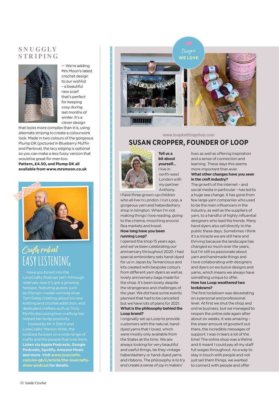 Inside Crochet Preview Pages