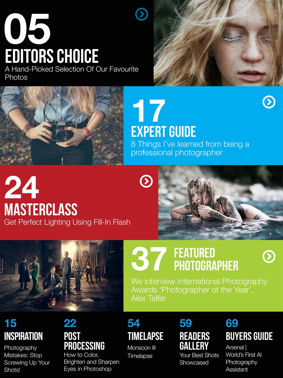 Photography Masterclass Magazine Preview Pages