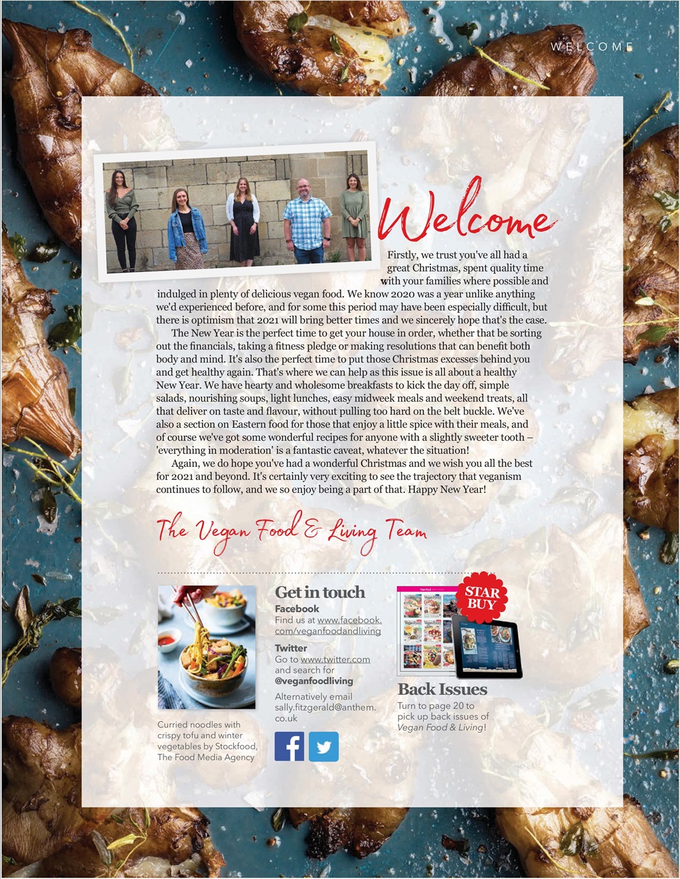 Vegan Cookbook Preview Pages