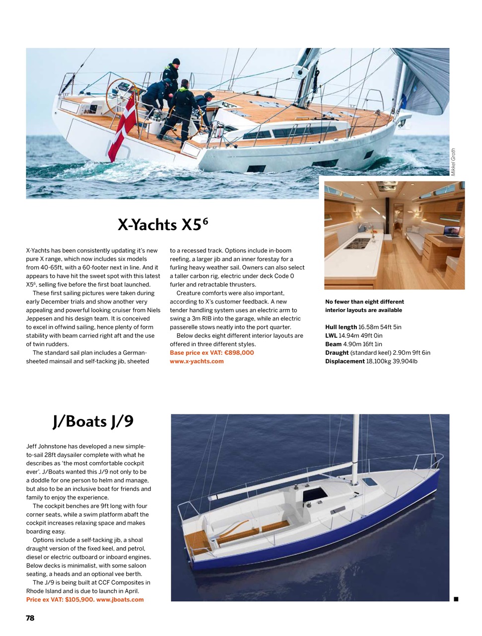Yachting World Preview Pages