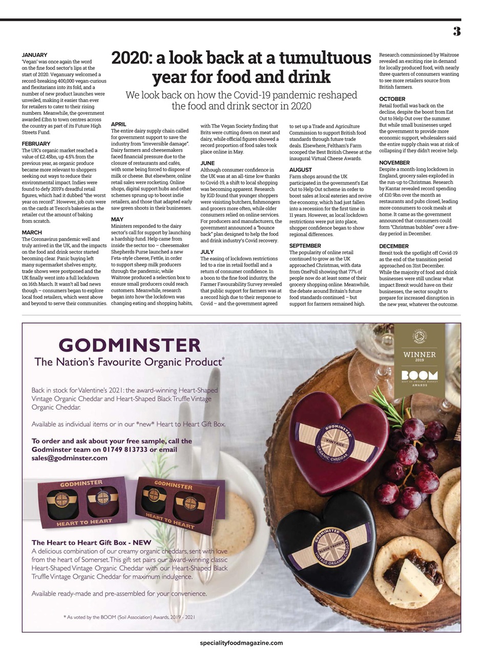 Speciality Food Preview Pages