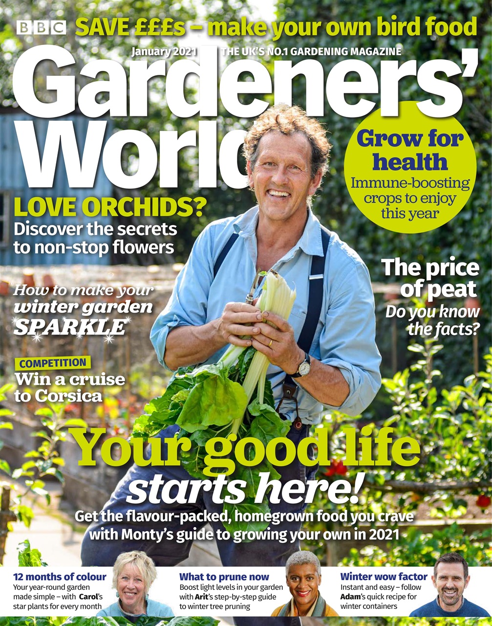 BBC Gardeners’ World Magazine Preview Pages