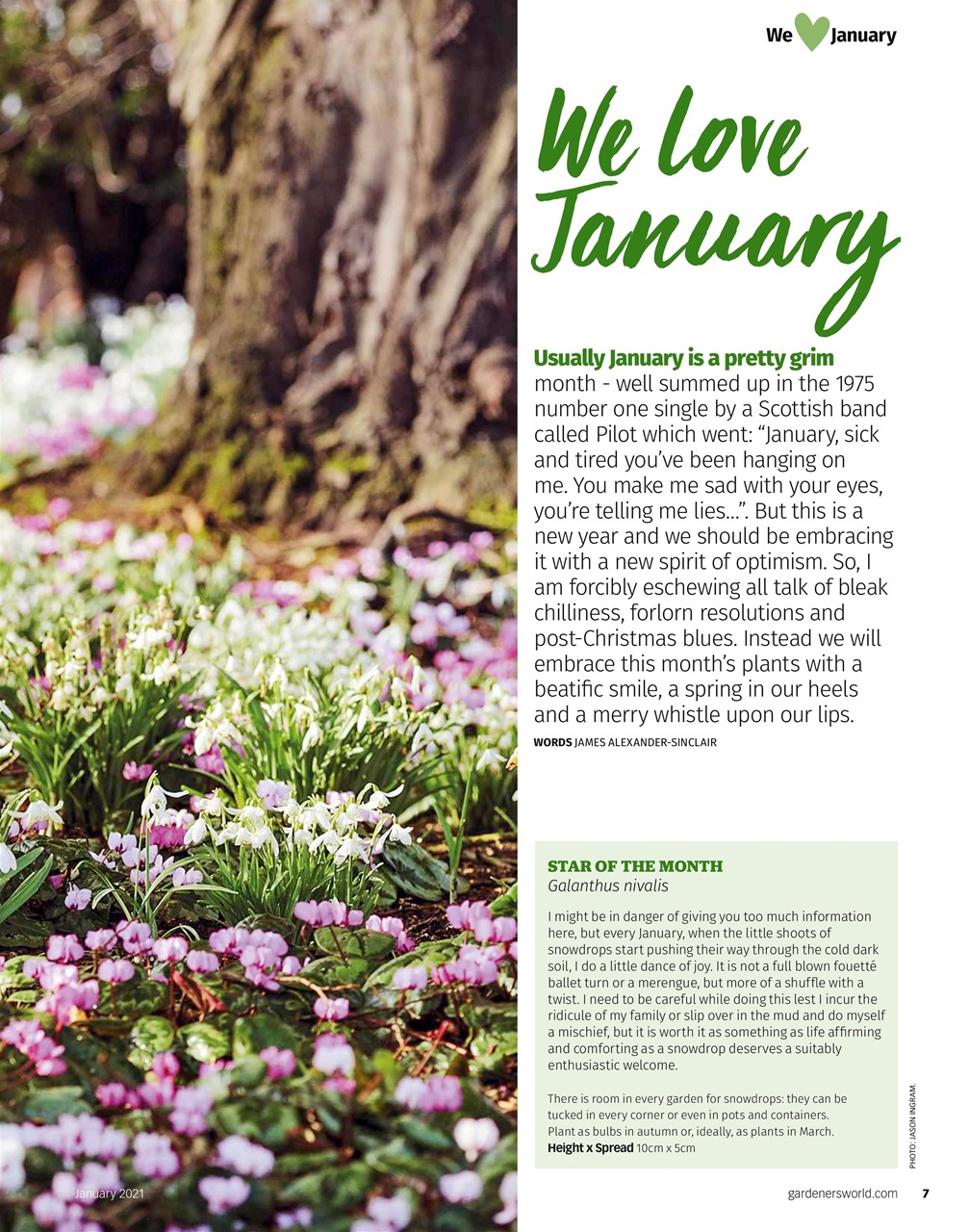 BBC Gardeners’ World Magazine Preview Pages