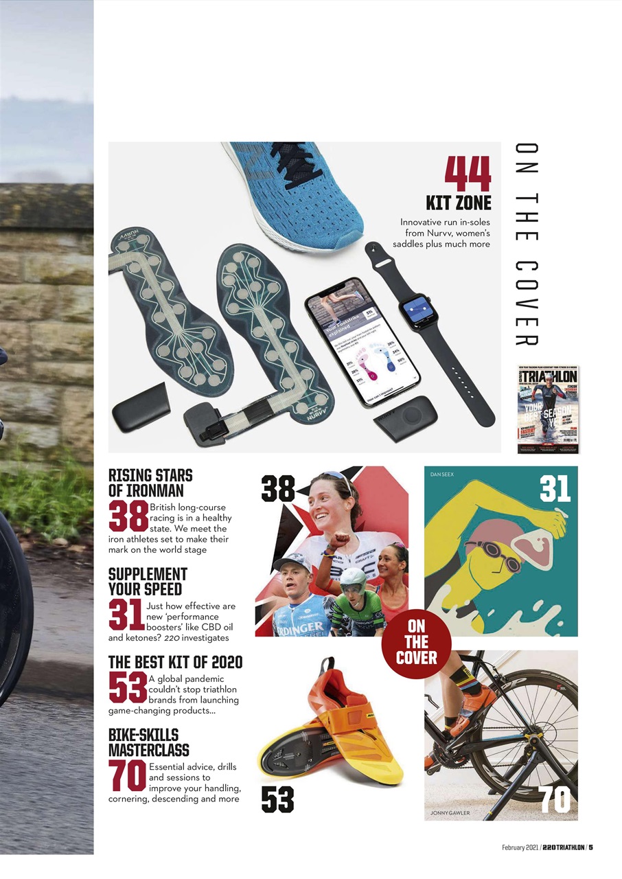 220 Triathlon Magazine Preview Pages