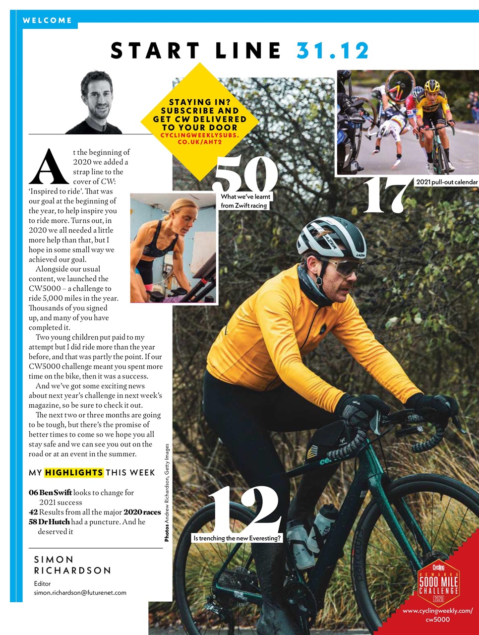 Cycling Weekly Preview Pages
