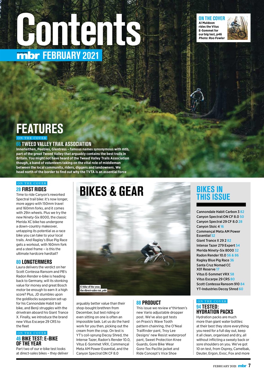 Mountain Bike Rider Preview Pages