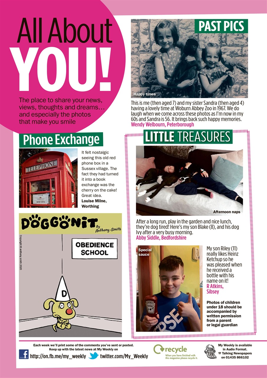 My Weekly Preview Pages