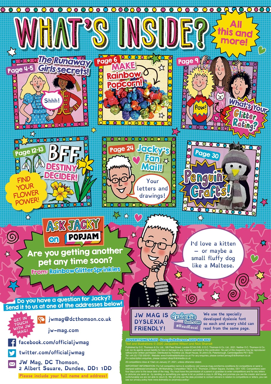 Jacqueline Wilson Preview Pages