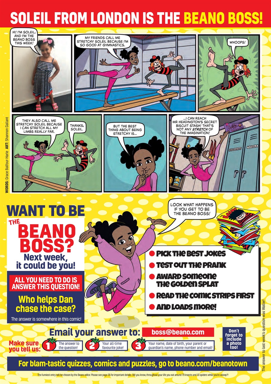 Beano Preview Pages