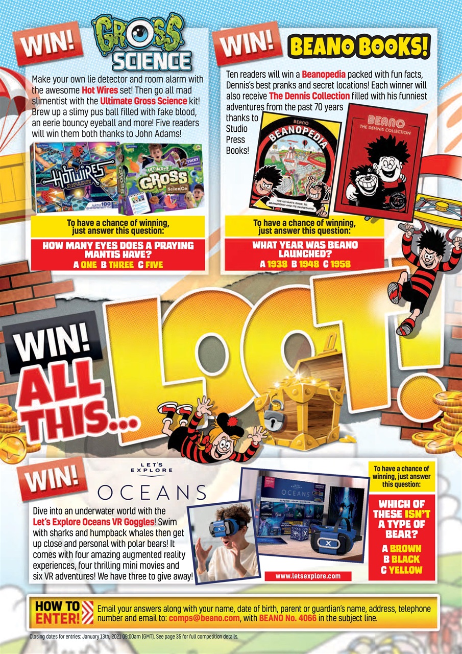 Beano Preview Pages