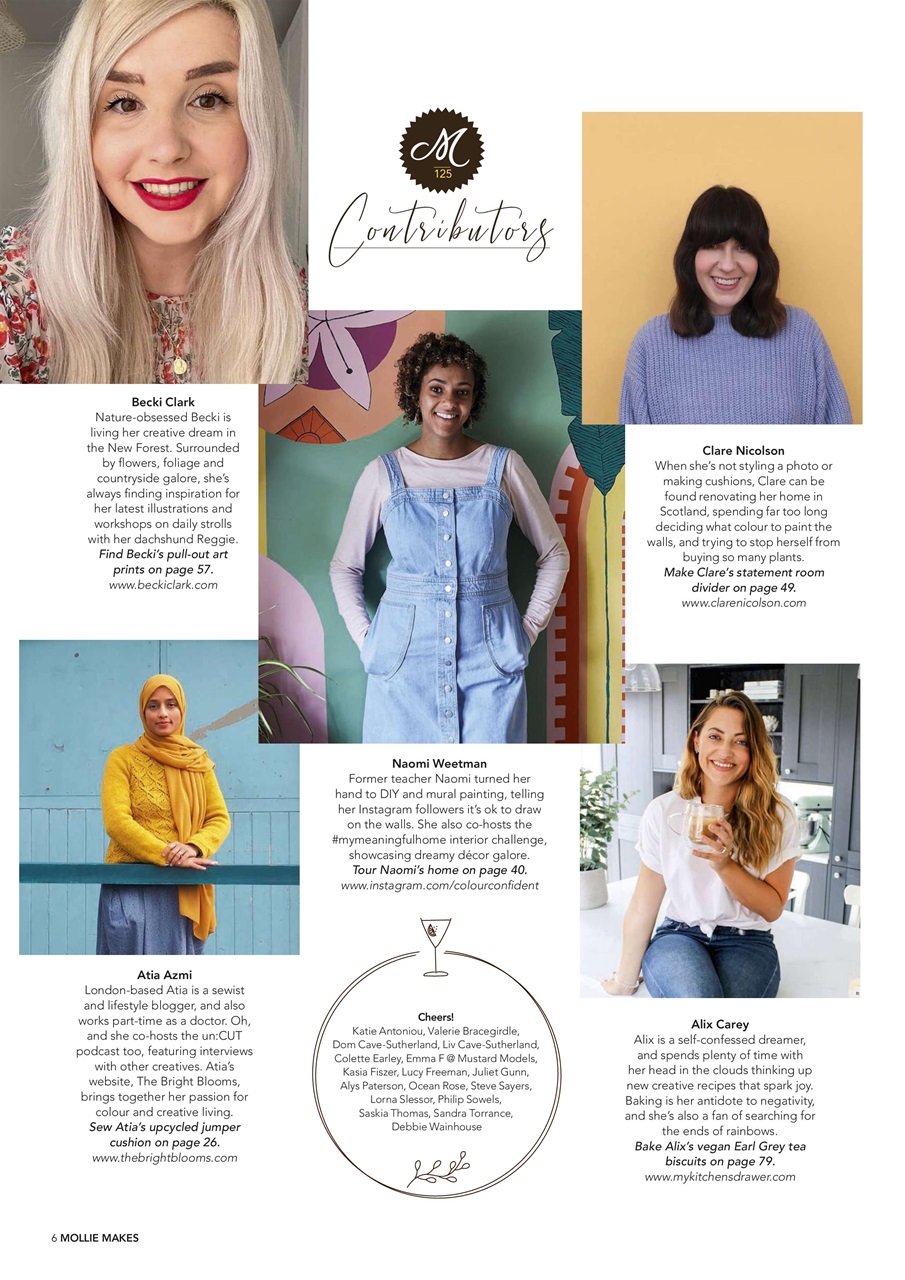 Mollie magazine Preview Pages