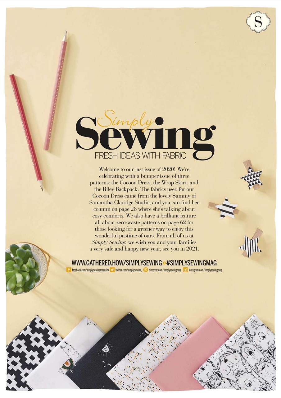 Simply Sewing Preview Pages