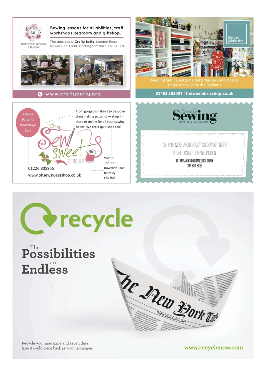 Simply Sewing Preview Pages