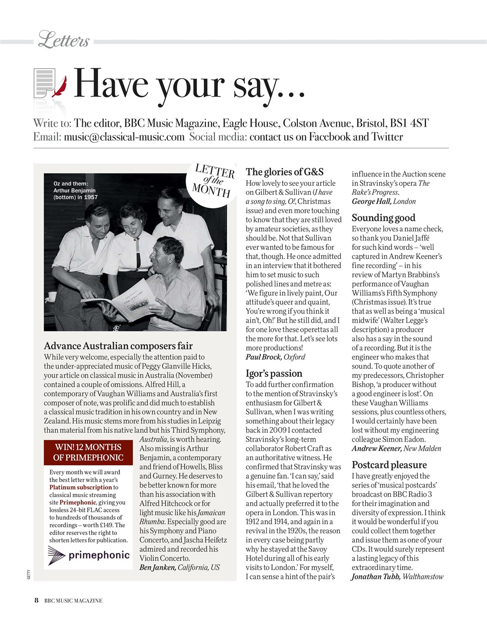 BBC Music Magazine Preview Pages