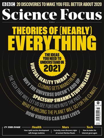 BBC Science Focus Magazine issue Christmas 2020