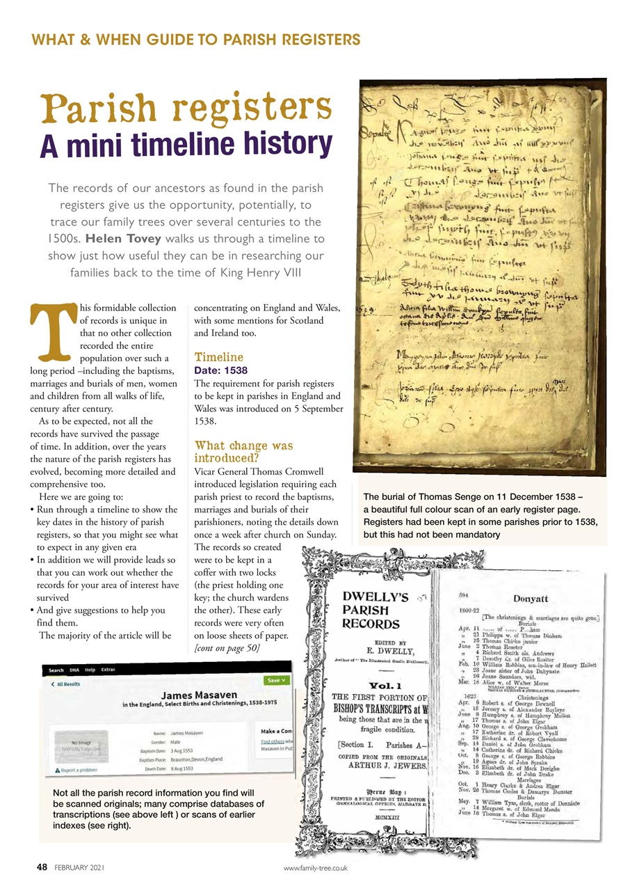 Family Tree Preview Pages